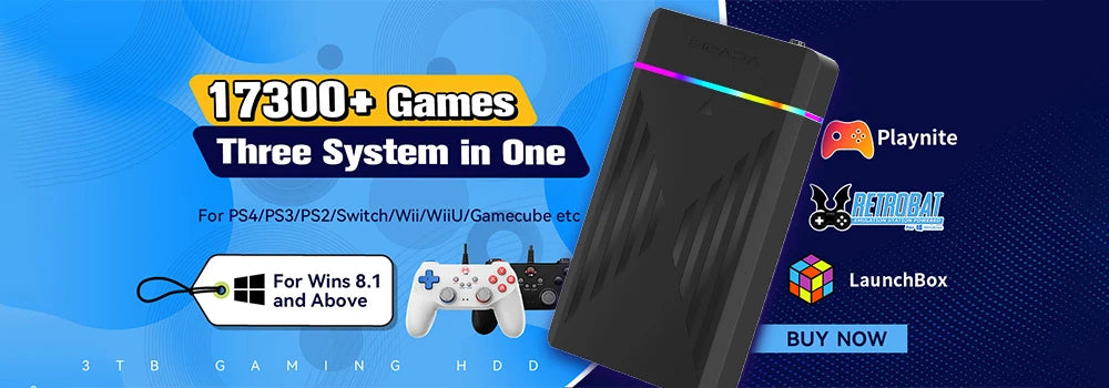 Console Retro Gaming Portatile 6TB - 65000+ Giochi 3D/AAA/Retro per PS5/PS4/PS3/PS2/Xbox/Switch