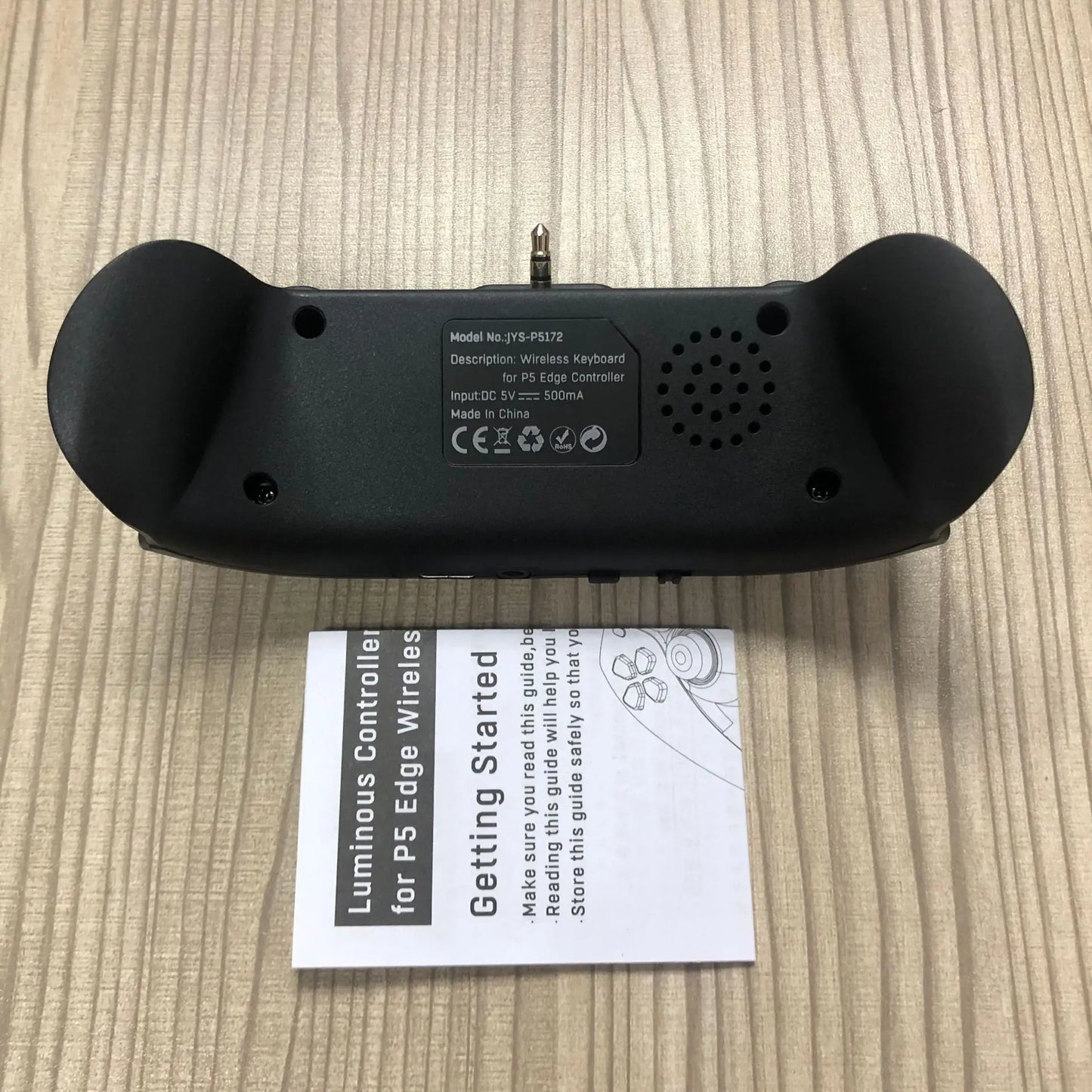 Tastiera Bluetooth per Controller PS5 - Wireless con Retroilluminazione Verde e Speaker Integrato