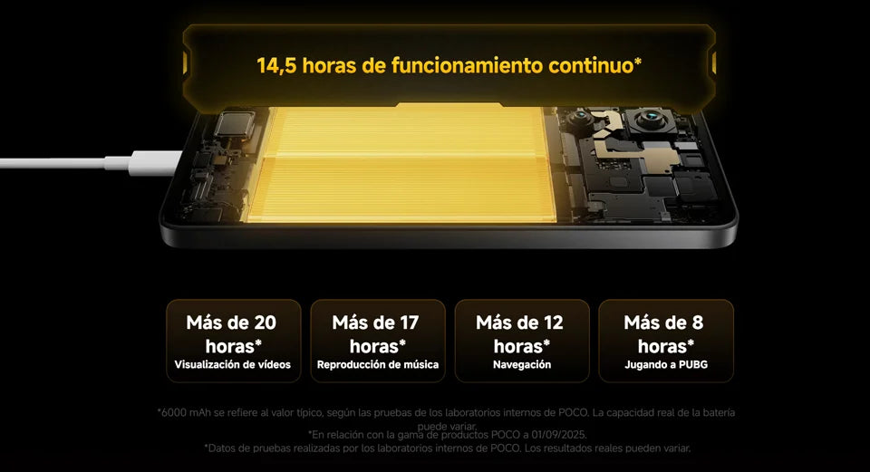 POCO X7 Pro 5G - Smartphone con Dimensity 8400-Ultra, Fotocamera 50MP, Display AMOLED 120Hz