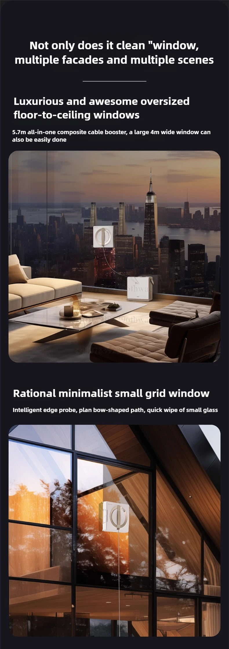 Robot Lavavetri ECOVACS WINBOT W2S PRO - Pulizia Automatica Finestre con Tecnologia Avanzata