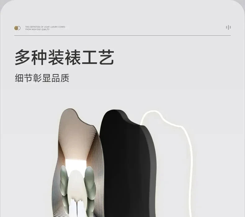 Orologio da Parete LED di Design Minimalista Nordico