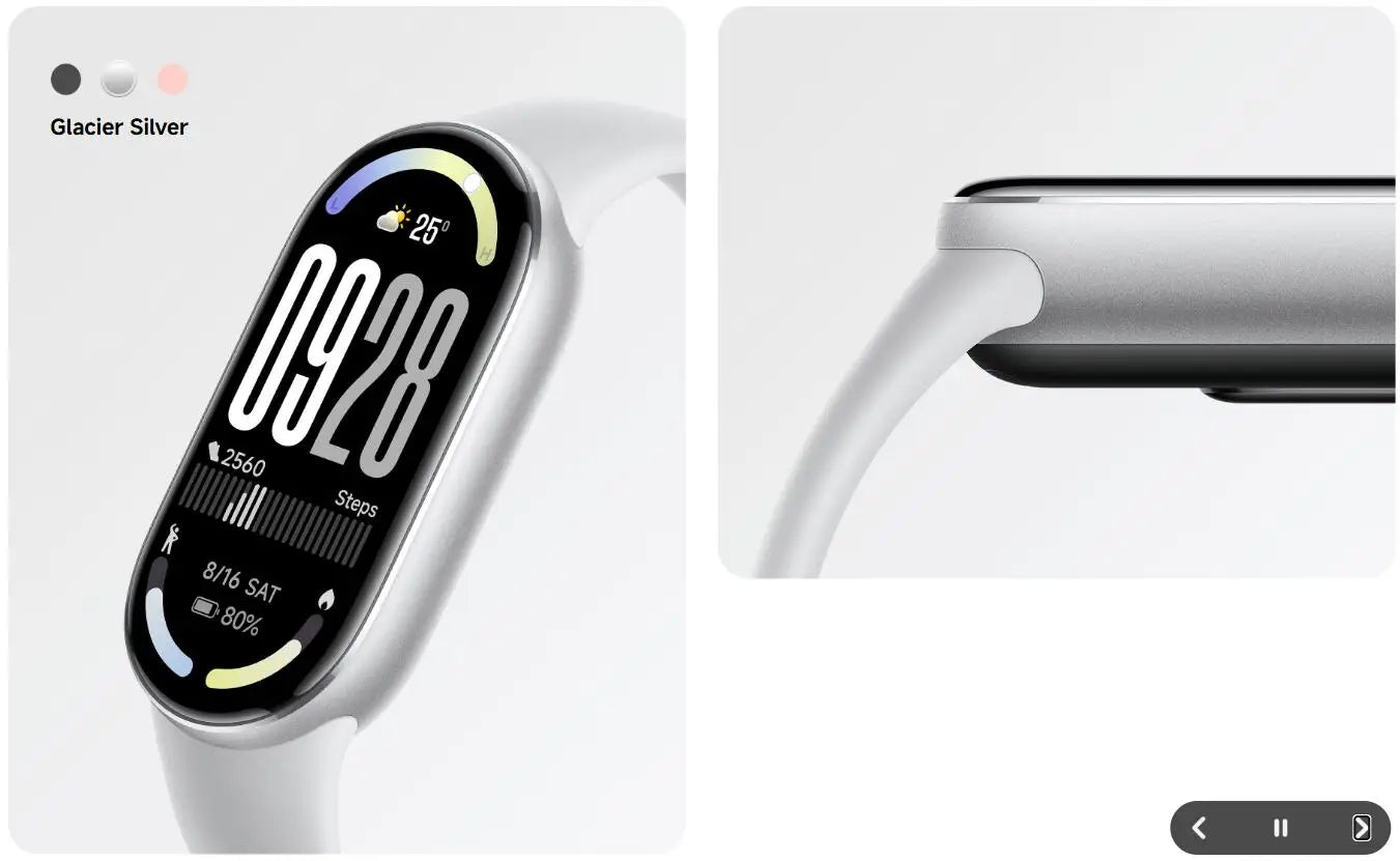 Xiaomi Mi Band 10 - Fitness Tracker con Display AMOLED 1.72" e 150+ Modalità Sport