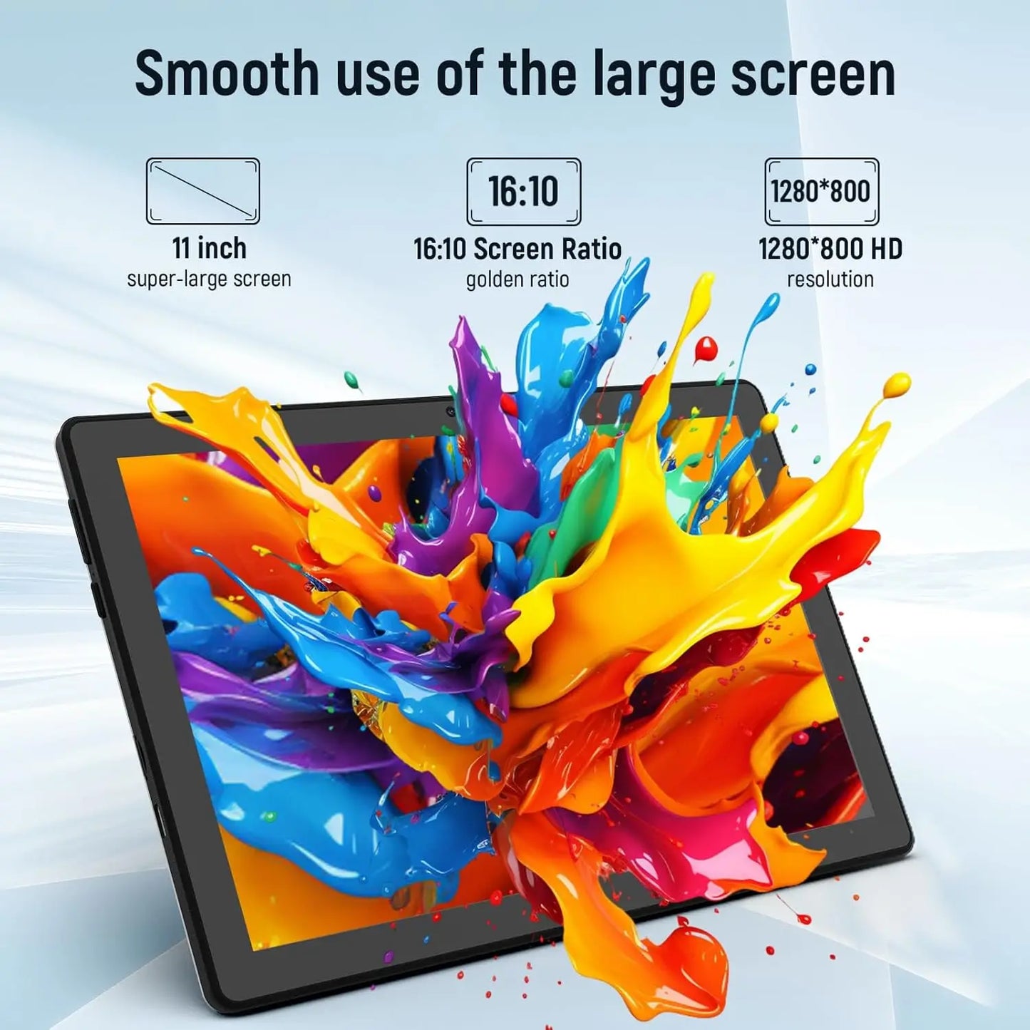 Tablet Android 11" 14GB RAM 64GB ROM - Kit Completo 8 in 1 con Tastiera, Mouse, Stylus