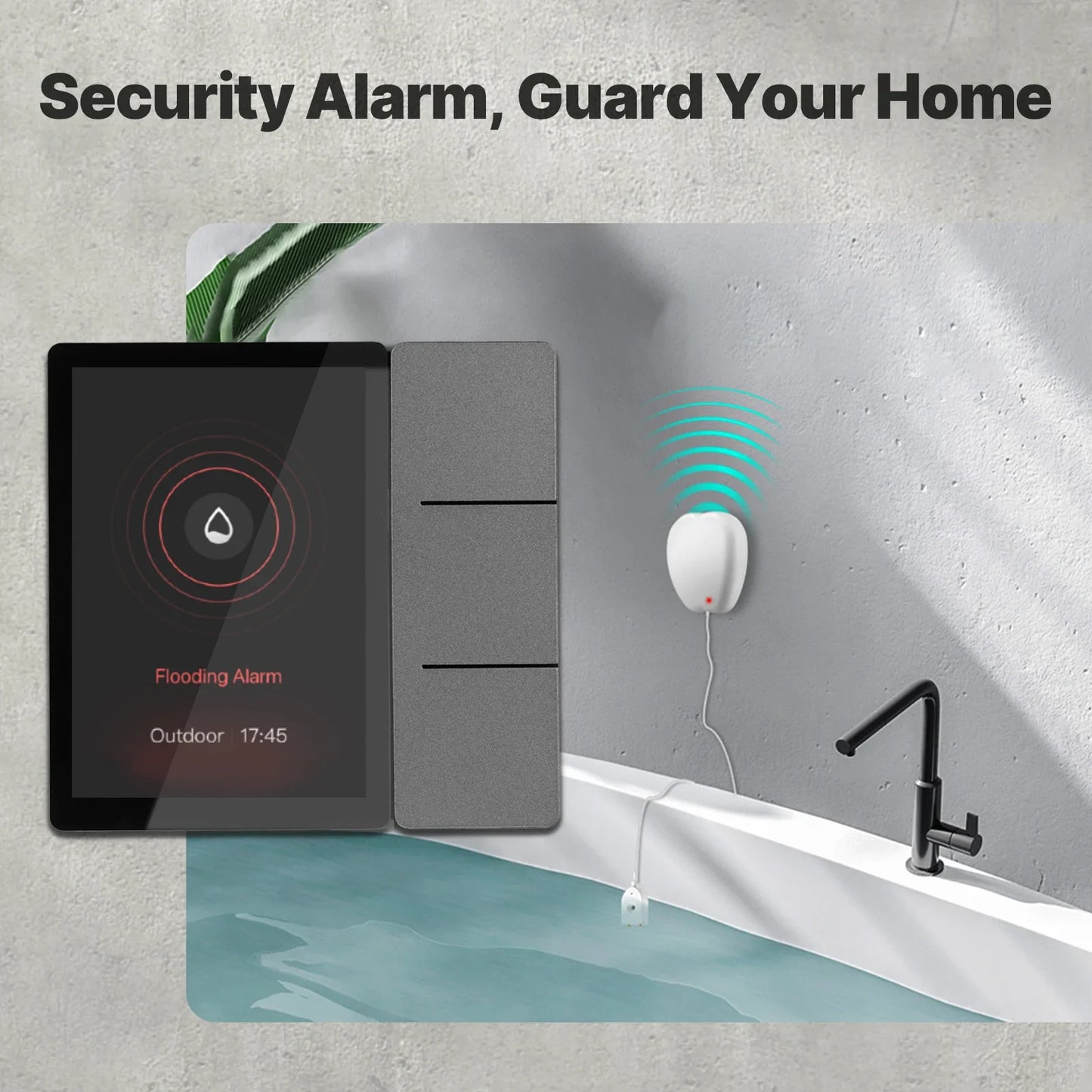 Pannello di Controllo Smart MOES WiFi 3.5" Touch Screen con Hub Bluetooth Mesh e 3 Relè Integrati