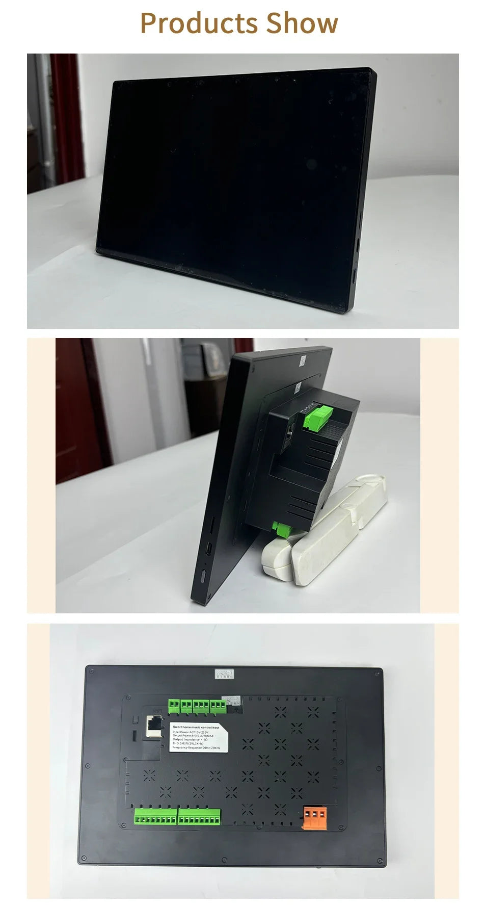 Pannello Controllo Smart Home Tuya 10" Touch Screen WiFi Zigbee Bluetooth