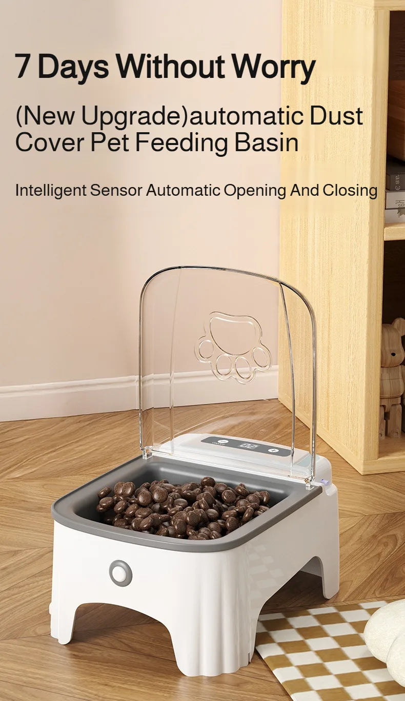 Ciotola Smart con Sensore Automatico per Cani e Gatti - Dispenser Intelligente