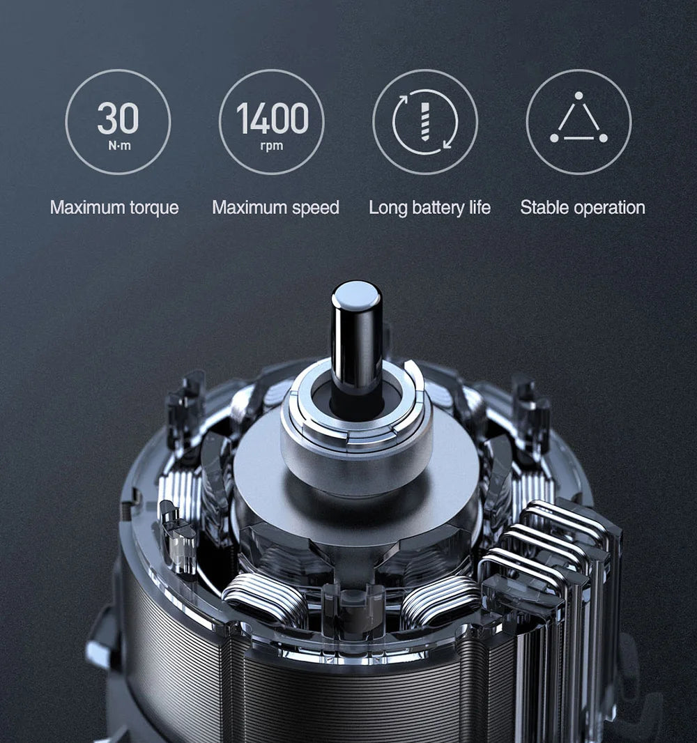 Trapano Avvitatore Elettrico Smart Xiaomi Mijia con Display Intelligente