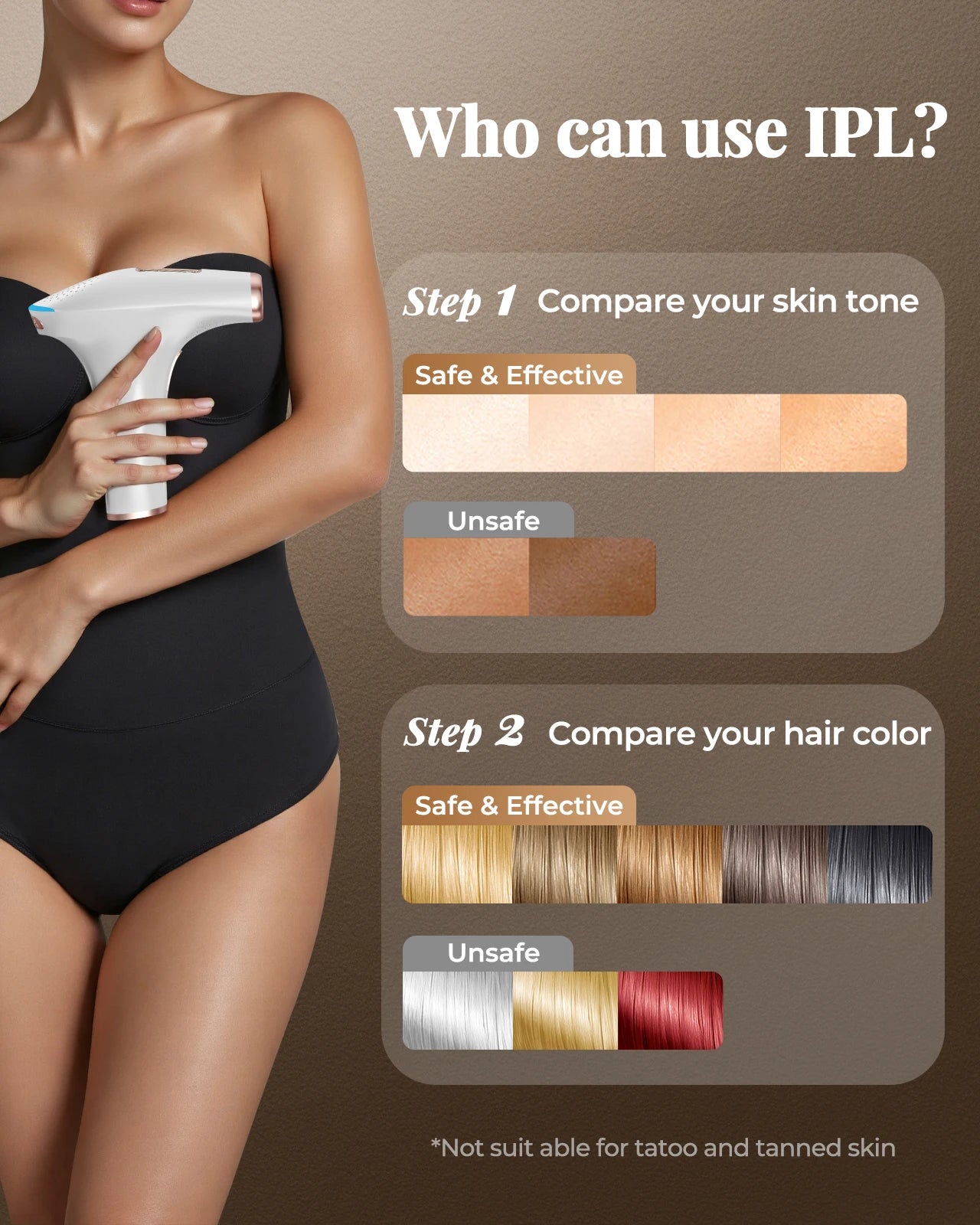 Epilatore Laser IPL Professionale 999.900 Flash 21J - Depilazione Permanente Viso Corpo Bikini