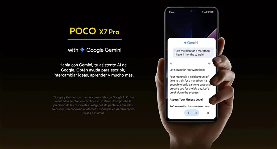 POCO X7 Pro 5G - Smartphone con Dimensity 8400-Ultra, Fotocamera 50MP, Display AMOLED 120Hz