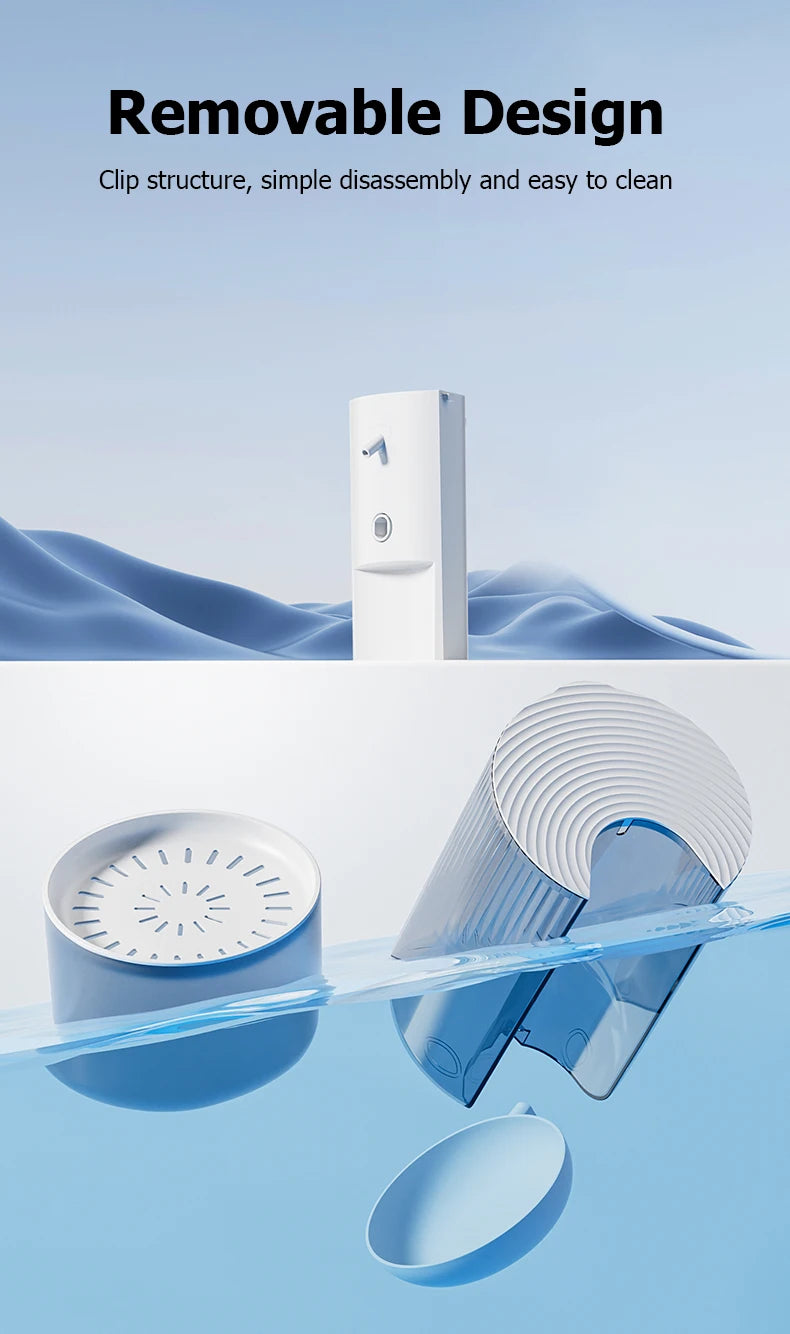 Fontanella Smart Wireless per Cani e Gatti - Dispenser Acqua Automatico Ricaricabile