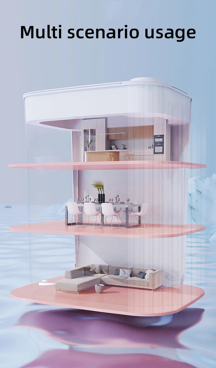 Pattumiera Smart 20L con Sensore e Display - Ricarica USB-C, Apertura Automatica per Bagno e Cucina