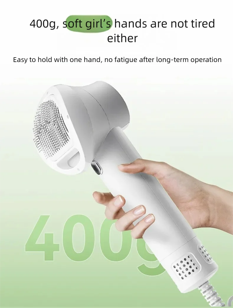 Asciugacapelli Smart 2in1 per Cani e Gatti - Phon e Spazzola con Riscaldamento