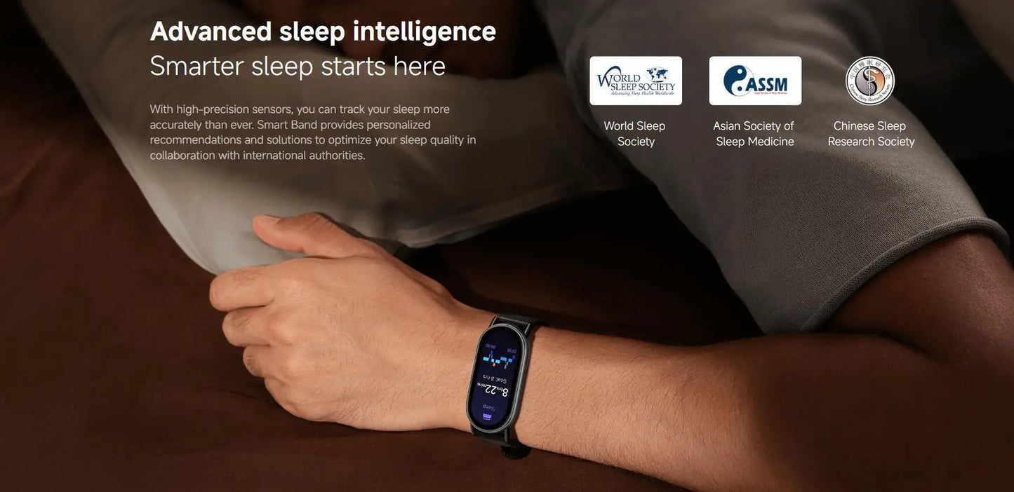 Xiaomi Mi Band 10 - Fitness Tracker con Display AMOLED 1.72" e 150+ Modalità Sport