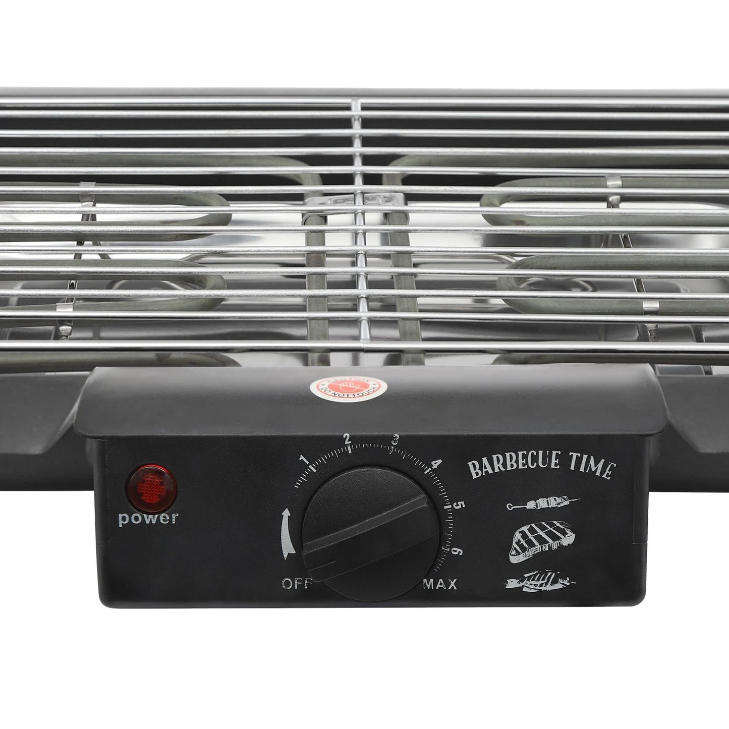 Griglia Elettrica BBQ Senza Fumo 2000W con 6 Livelli di Temperatura Regolabili