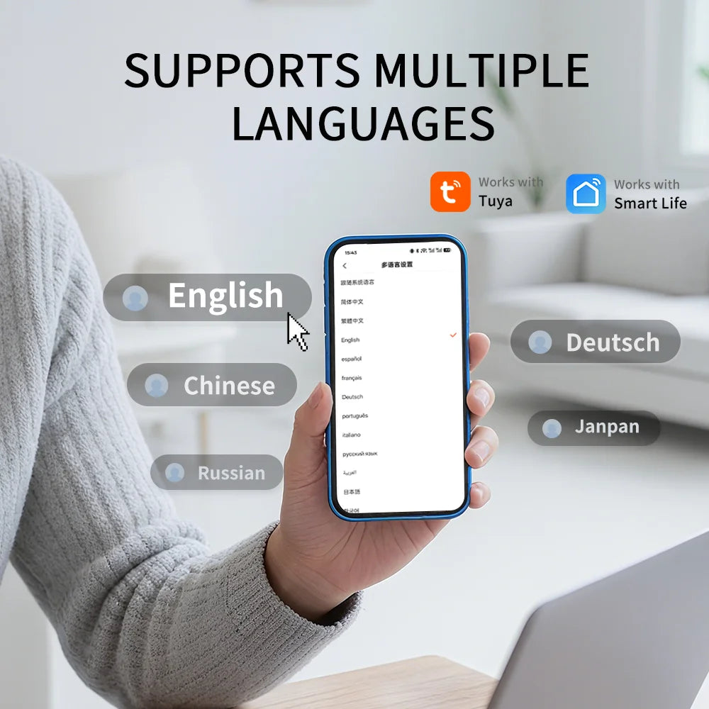 Valvola Termostatica Smart Zigbee 3.0 per Radiatori con Controllo WiFi Tuya e Alexa