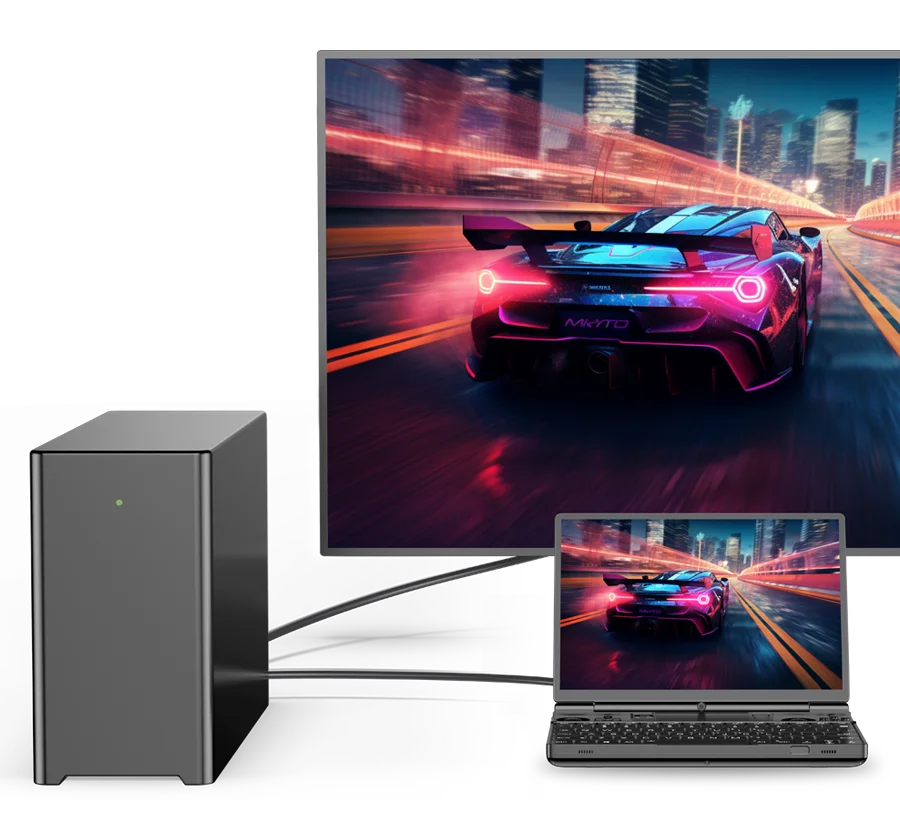 GPD WIN Max 2 2025 - Mini Laptop Gaming 10.1" AMD Ryzen AI 9 HX 370, 64GB RAM, 2TB SSD