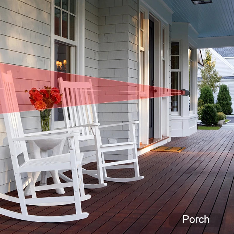 Sensore di Movimento WiFi per Esterno - Rilevatore Smart Resistente alle Intemperie con Notifiche App e Compatibilità Alexa