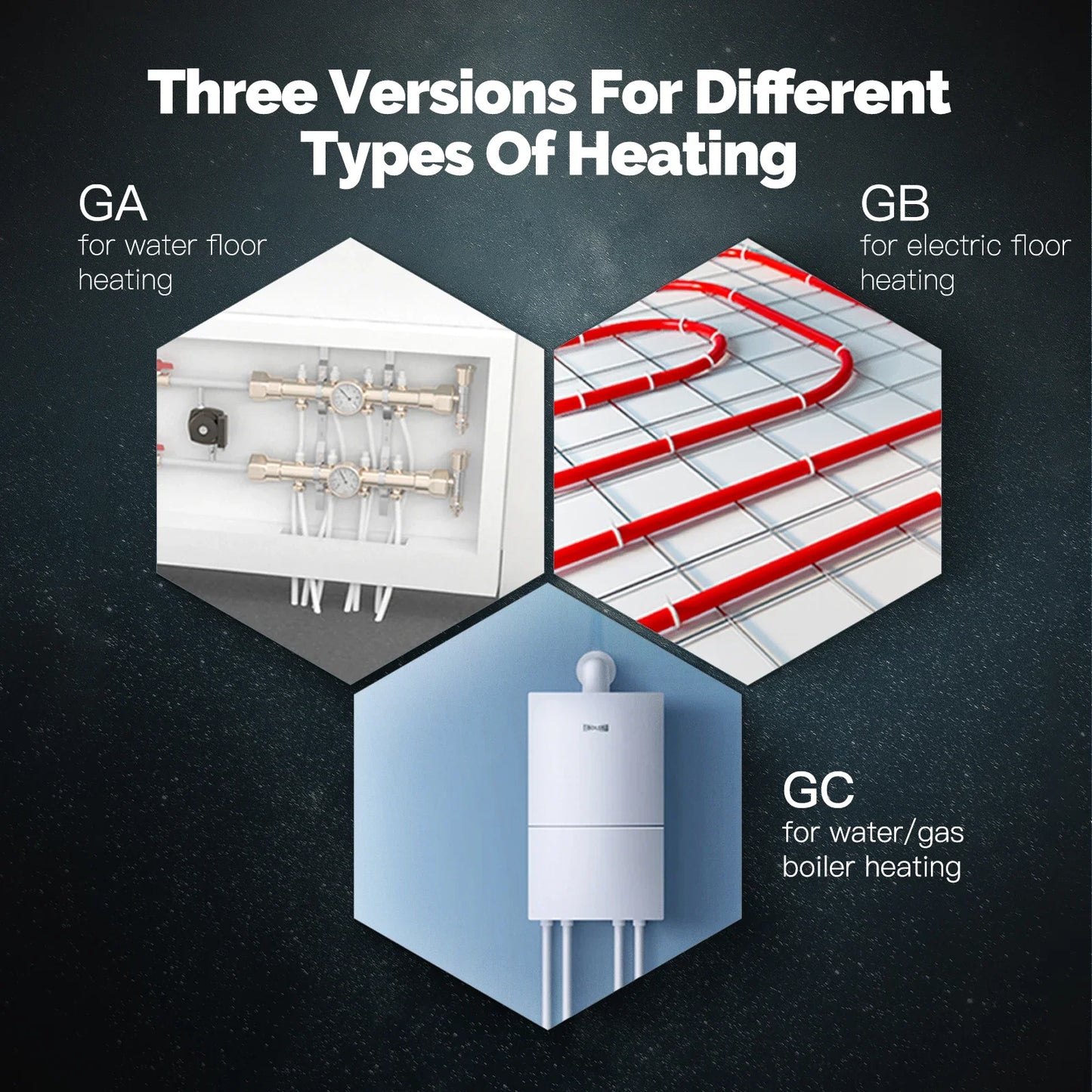 Termostato ZigBee Smart MOES Star Ring - Controllo Temperatura Alexa Google Caldaia Riscaldamento