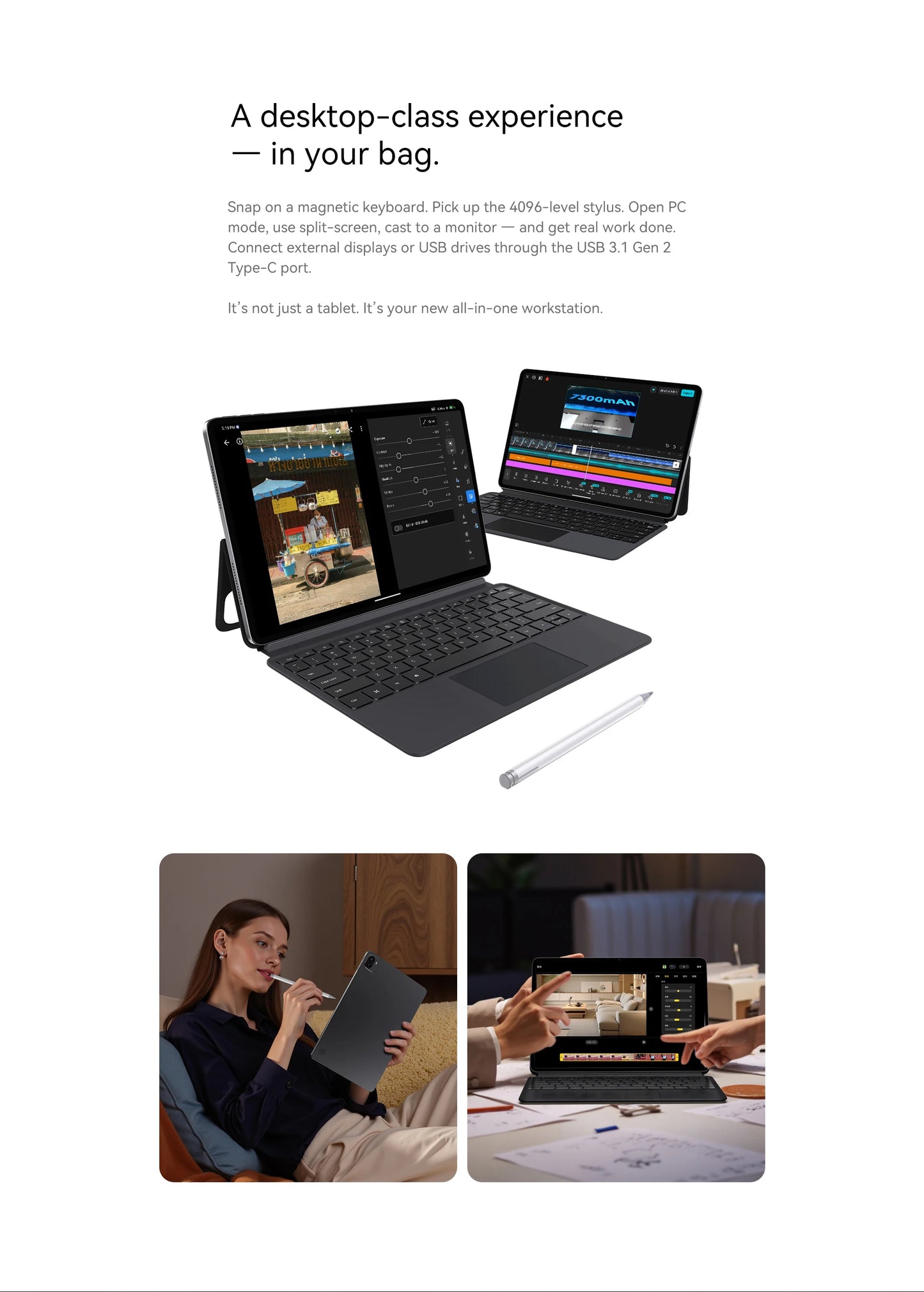 ALLDOCUBE Ultra Pad 13" Tablet 2.8K 144Hz - Snapdragon 7+Gen3, 18GB RAM, 256GB ROM, Android 15