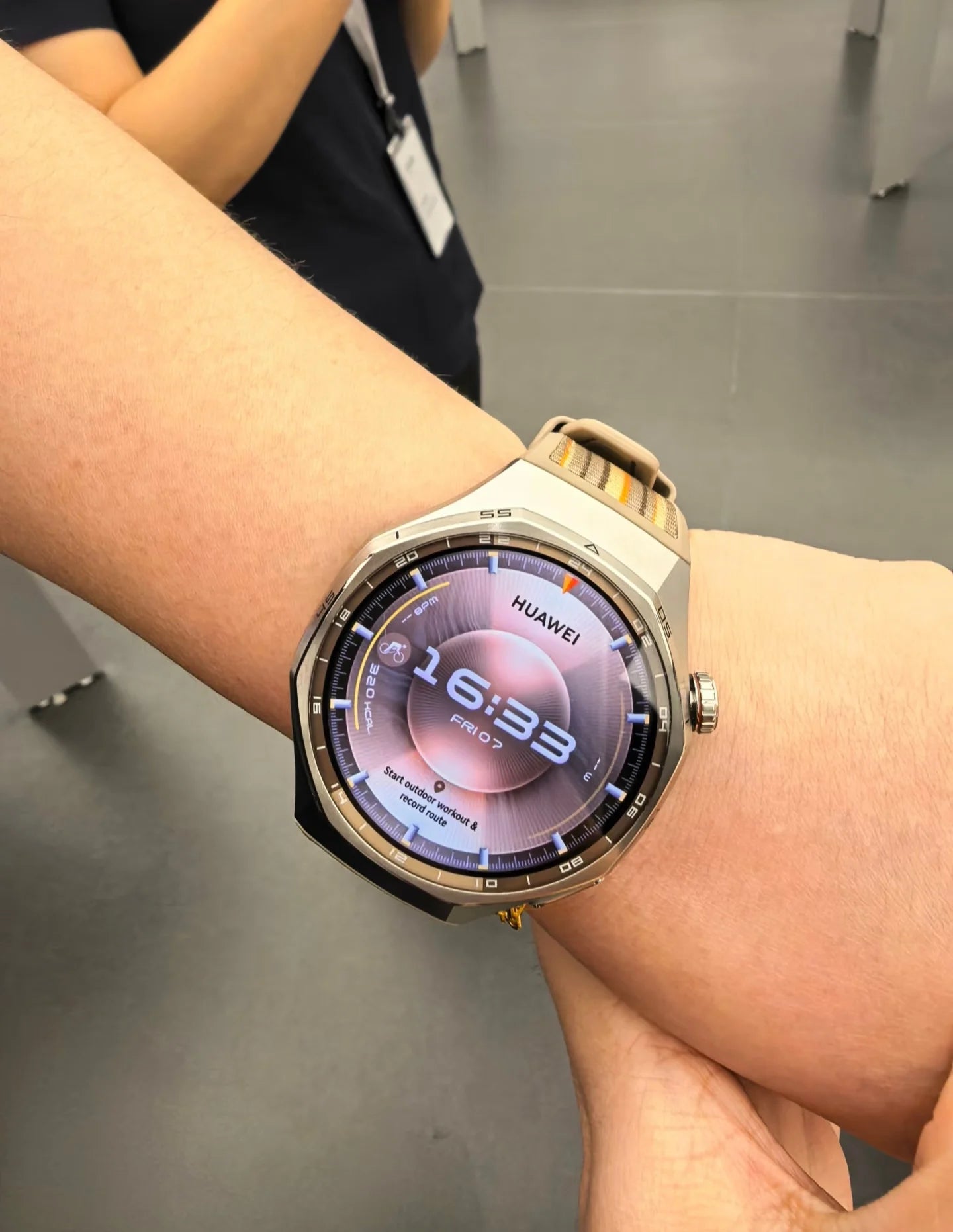 Huawei Watch GT 6 Pro 46mm GPS Smartwatch AMOLED 1.47" - 21 Giorni Autonomia NFC Titanio