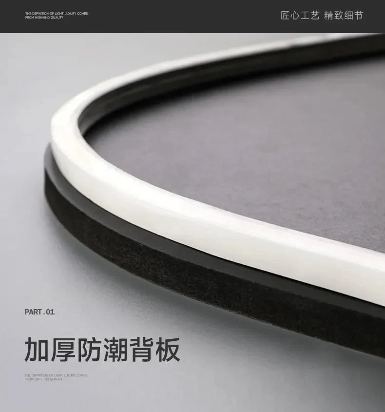 Orologio da Parete LED di Design Minimalista Nordico