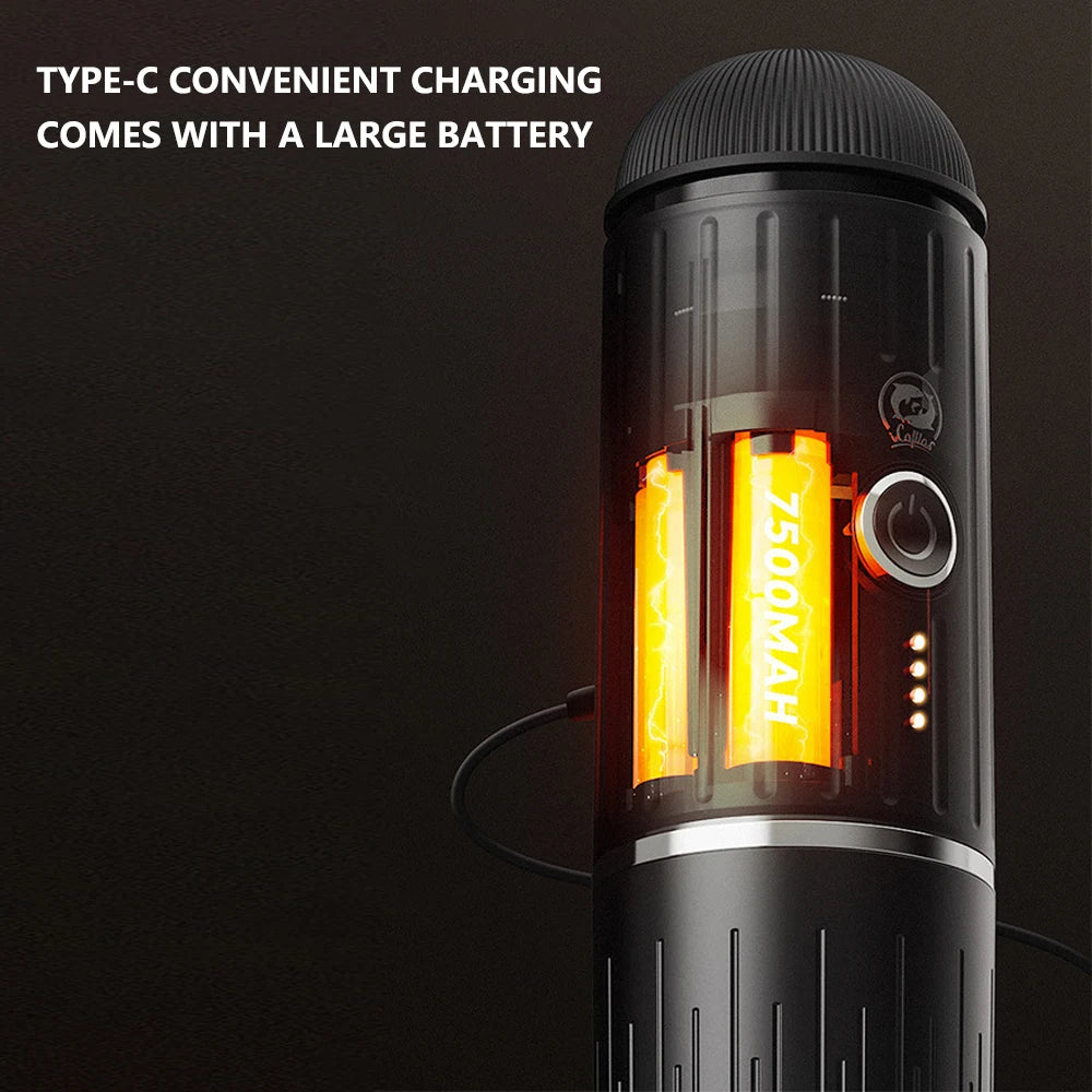 Macchina Caffè Espresso Portatile ICafilas ME2218 - 2 in 1 Capsule e Macinato, Riscaldamento Automatico