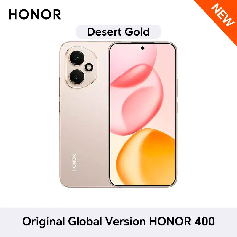 HONOR 400 5G Smartphone - Batteria 6000mAh, Ricarica Rapida 80W, Display AMOLED 120Hz 6.55'', Snapdragon 7 Gen 3