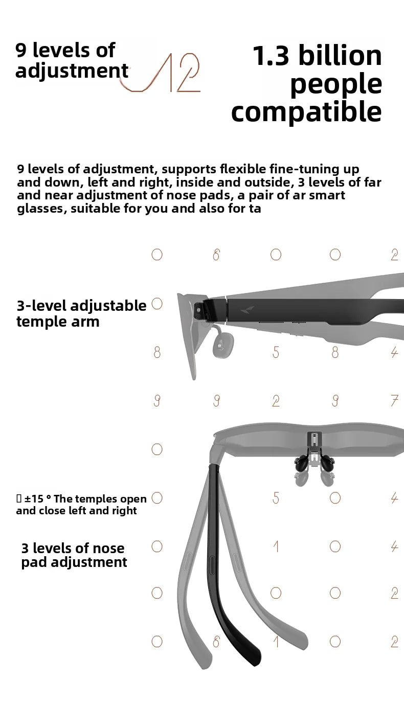 Occhiali AR TCL RayNeo Air 4 Pro - Display 135" 3D HD Cinema Privato Portatile
