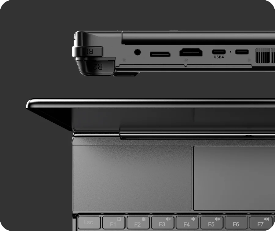 GPD WIN Max 2 2025 - Mini Laptop Gaming 10.1" AMD Ryzen AI 9 HX 370, 64GB RAM, 2TB SSD