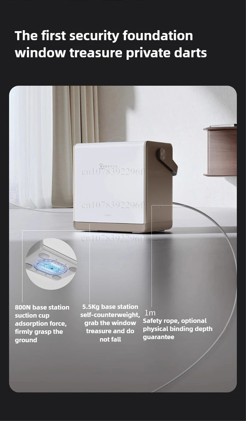 Robot Lavavetri ECOVACS WINBOT W2S PRO - Pulizia Automatica Finestre con Tecnologia Avanzata