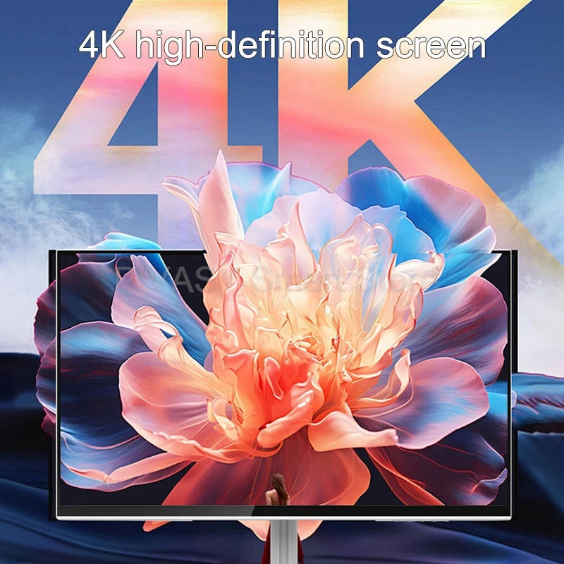 Touch Screen 32" Android Smart TV – Batteria 10000mAh, 8+128G, UHD 4K, Monitor Rotabile