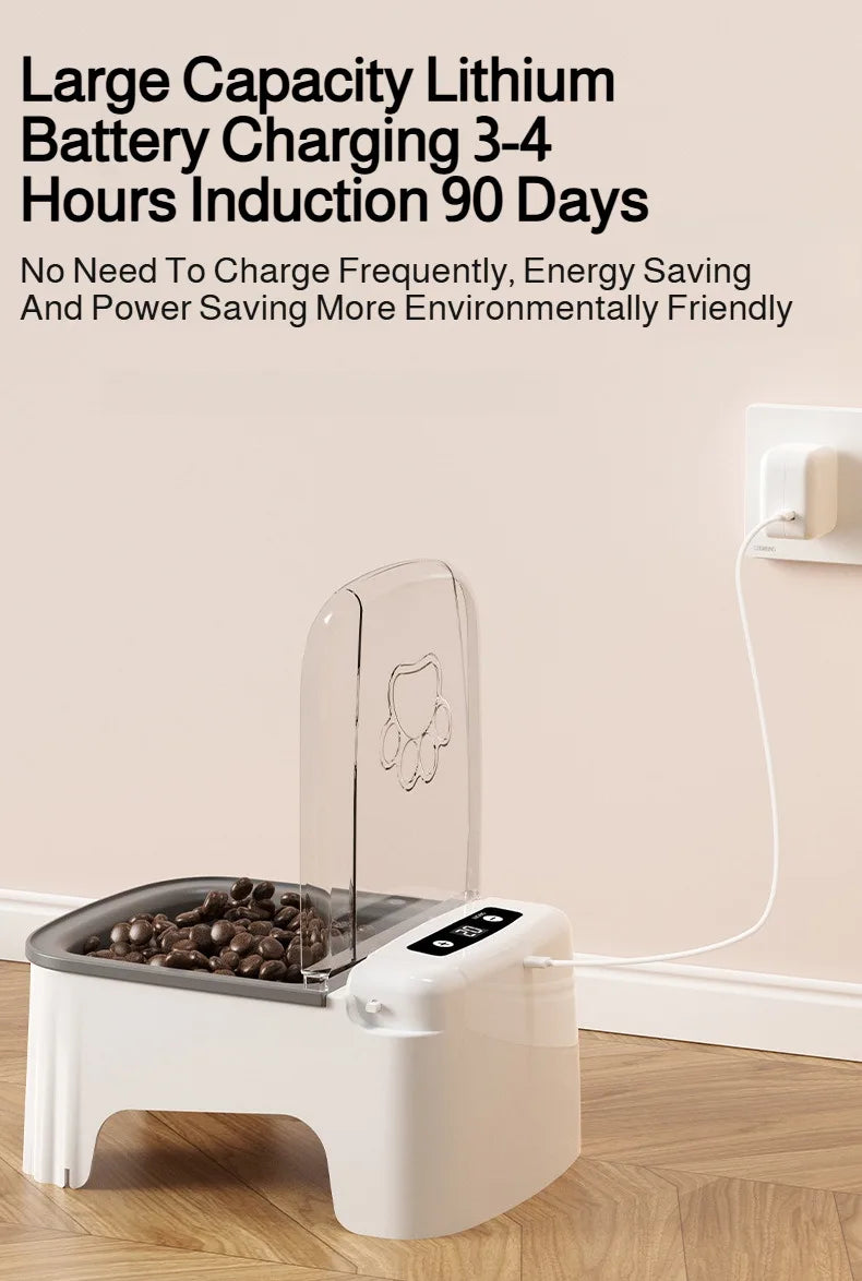 Ciotola Smart con Sensore Automatico per Cani e Gatti - Dispenser Intelligente