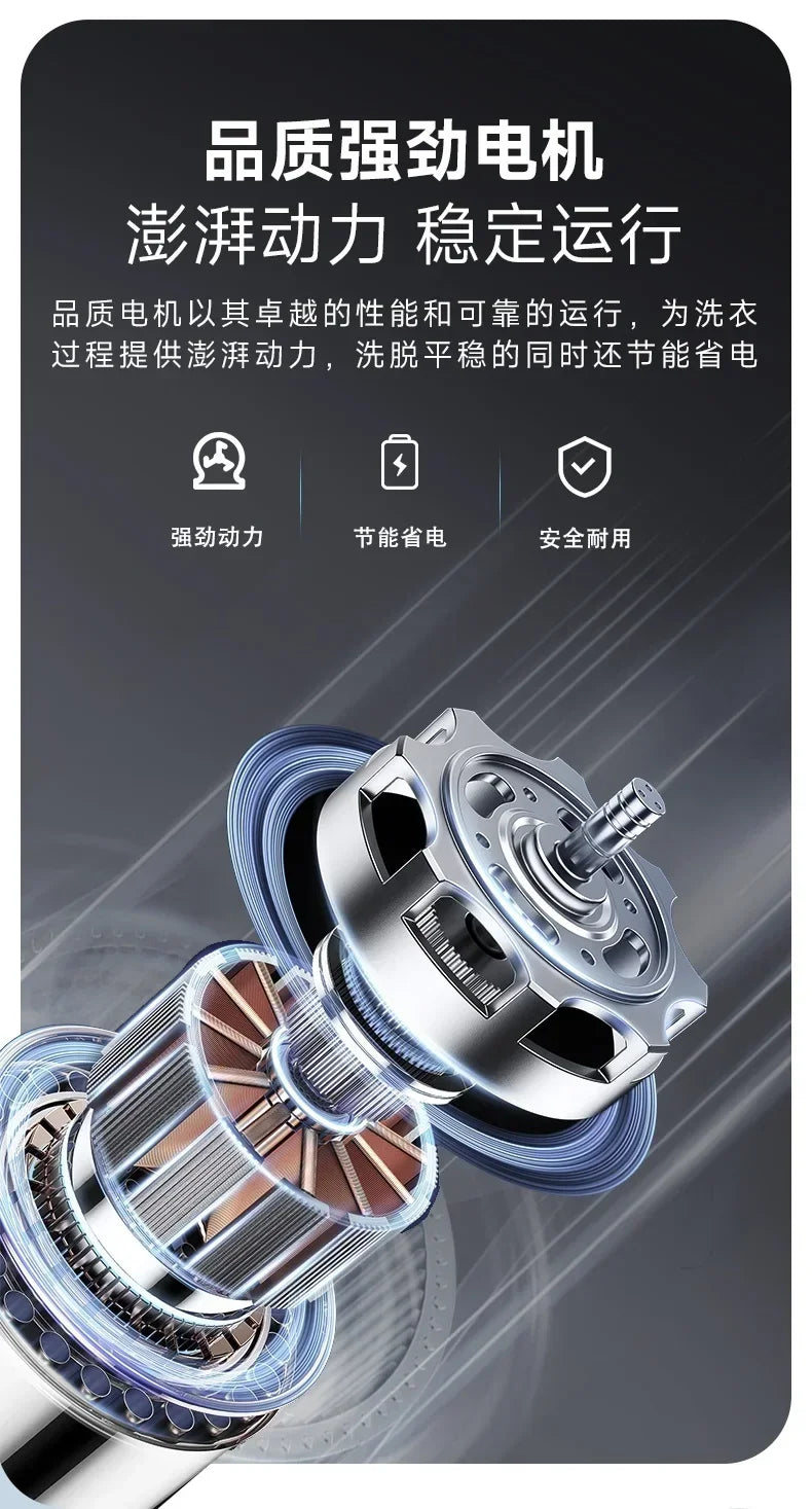 Lavatrice Automatica a Carica Dall'Alto 10-20KG - Lavaggio e Asciugatura Integrati