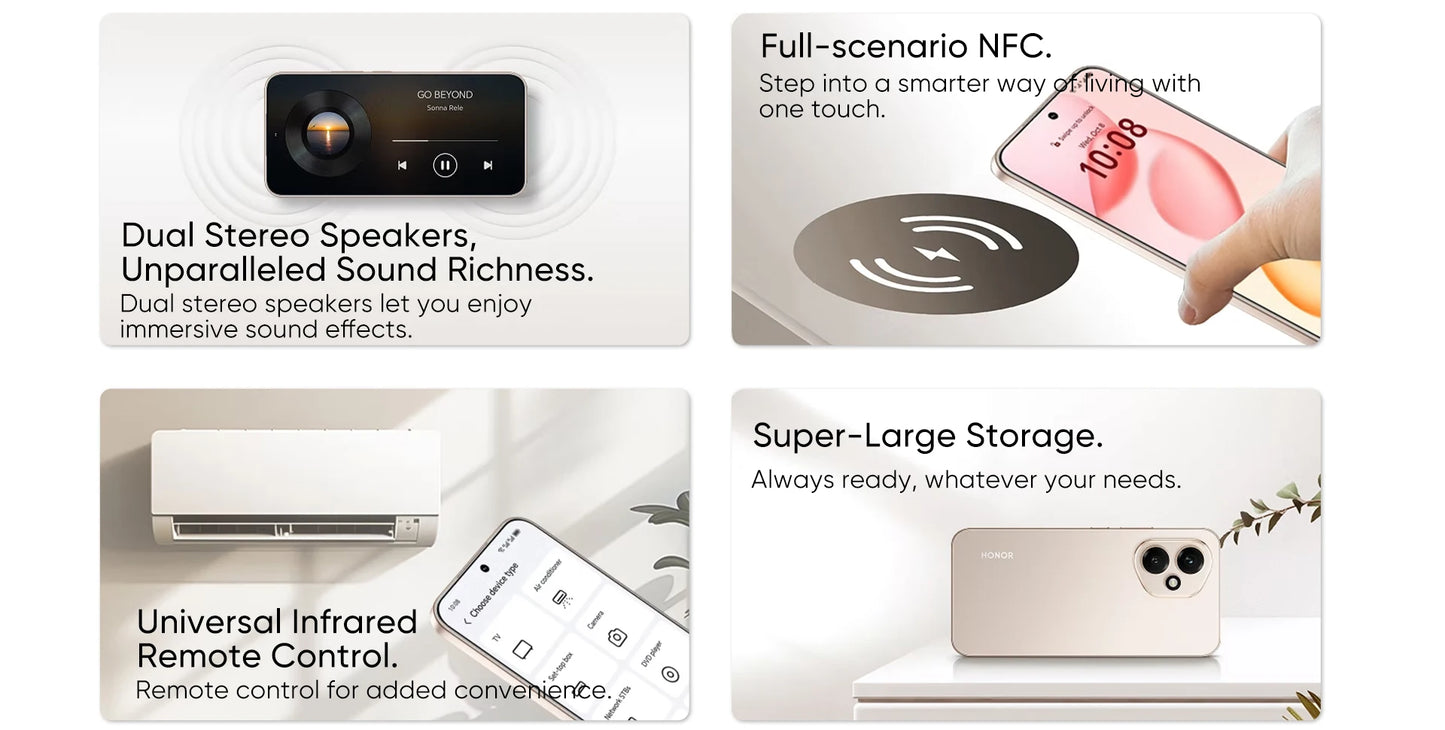 HONOR 400 5G Smartphone - Batteria 6000mAh, Ricarica Rapida 80W, Display AMOLED 120Hz 6.55'', Snapdragon 7 Gen 3