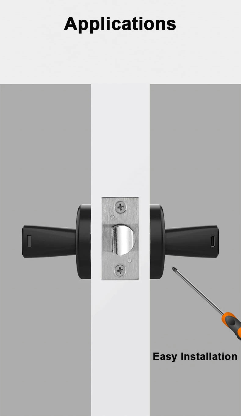 Serratura Smart RAYKUBE M5 con Impronta Digitale e App Tuya