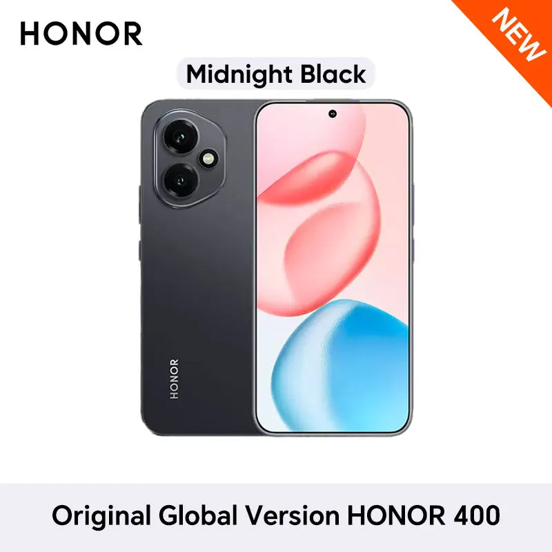 HONOR 400 5G Smartphone - Batteria 6000mAh, Ricarica Rapida 80W, Display AMOLED 120Hz 6.55'', Snapdragon 7 Gen 3