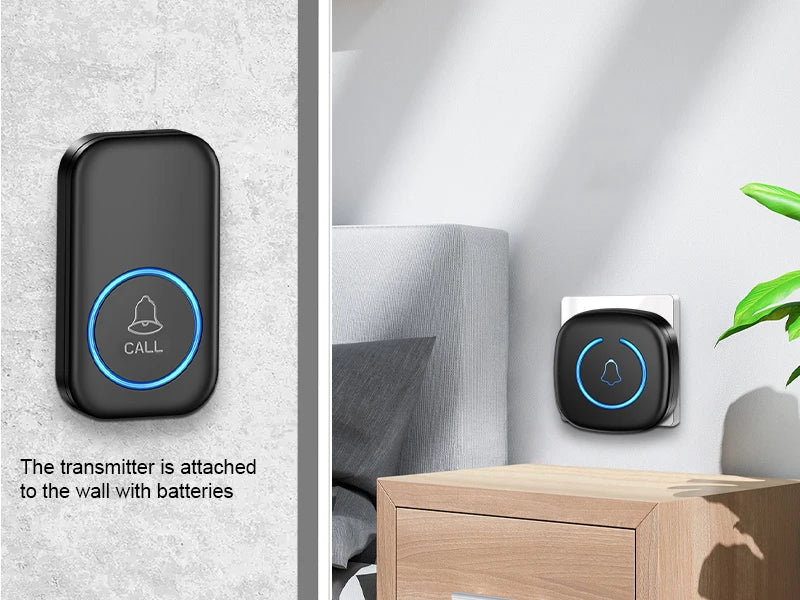 Campanello Wireless Smart 300M con 60 Melodie - Senza Fili