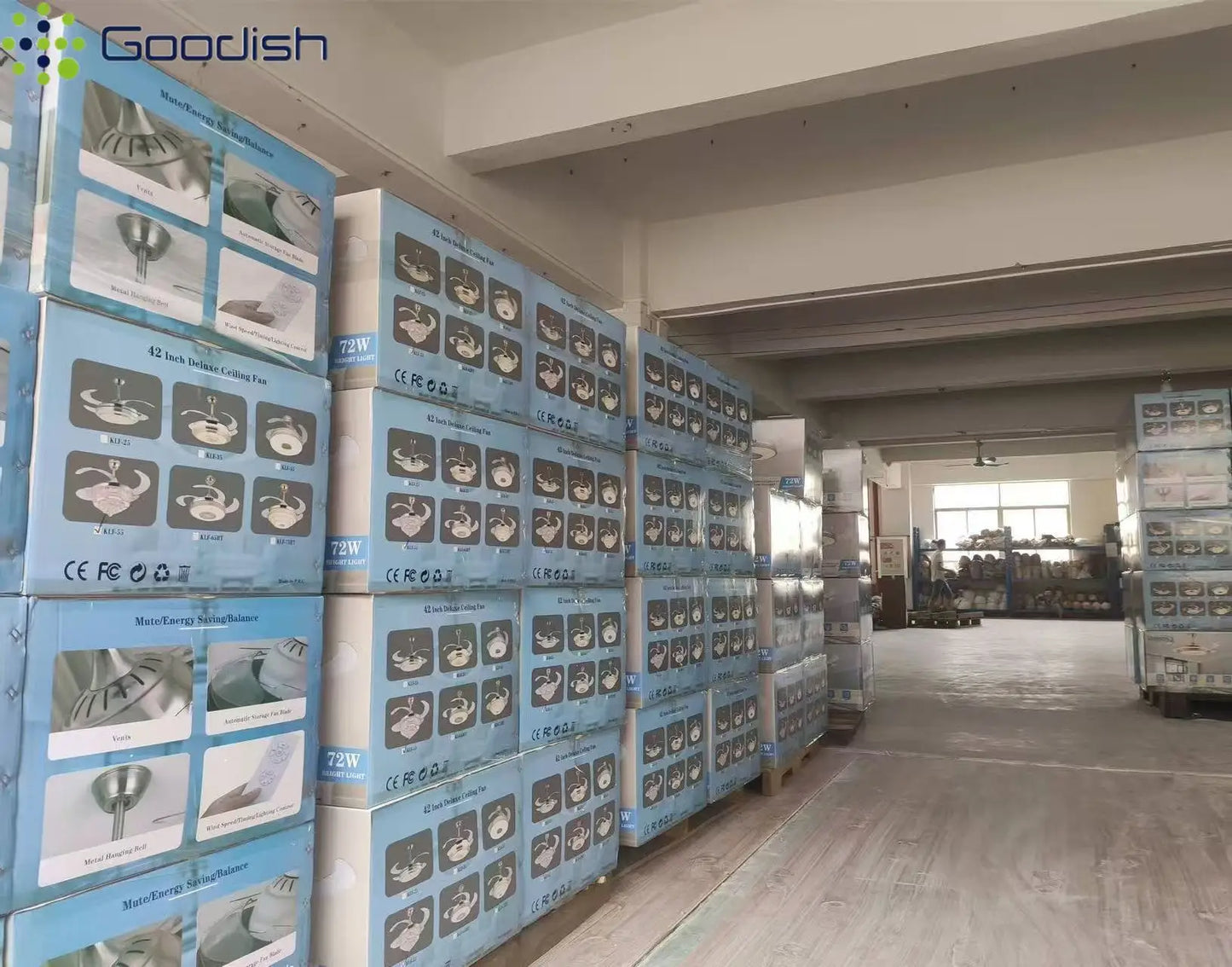 Ventilatore da Soffitto LED Nordico Minimalista - Design Moderno con Luce, Potente e Silenzioso per Soggiorno e Camera da Letto