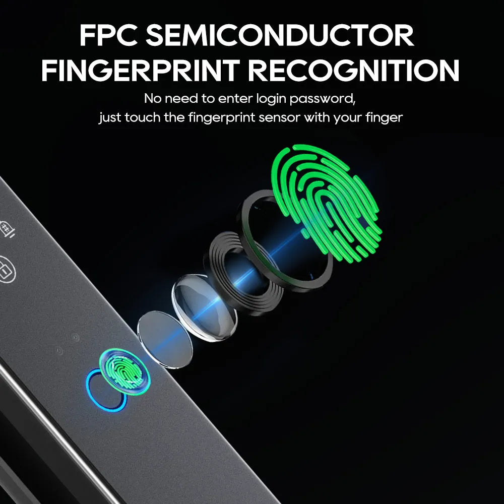 Serratura Smart WiFi con Riconoscimento Vena Palmare e Facciale 3D