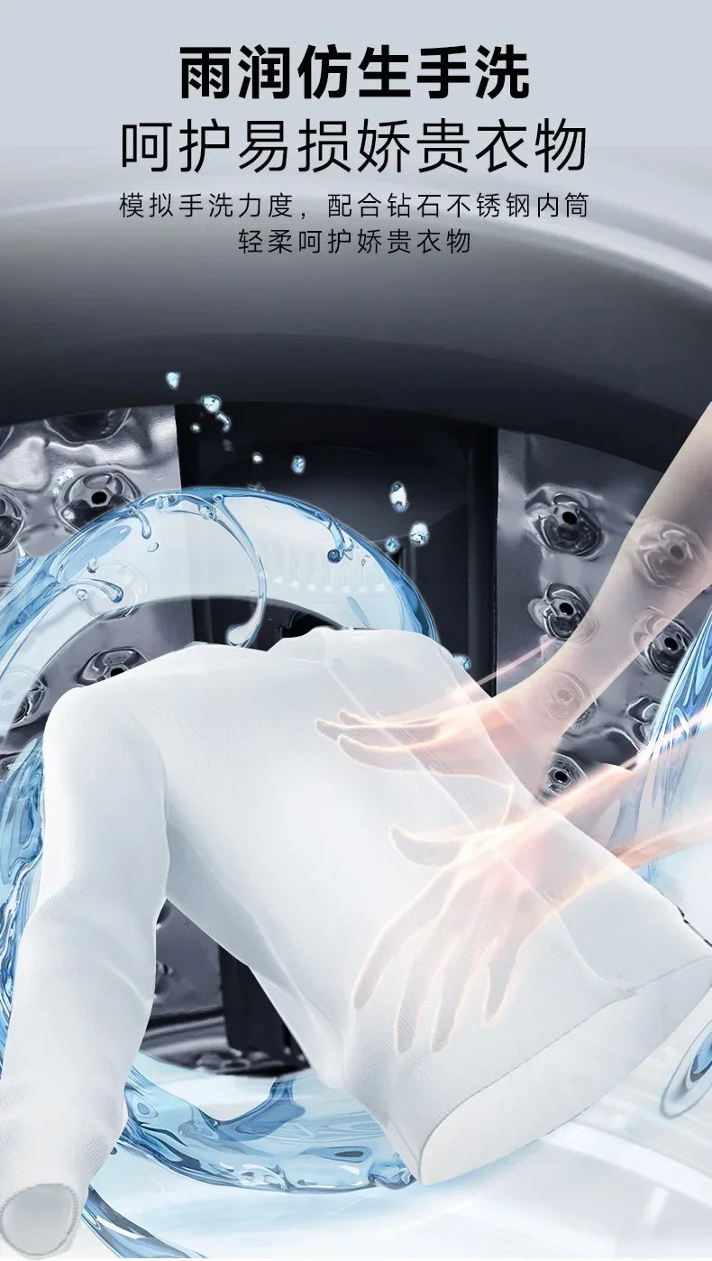 Lavatrice Automatica a Carica Dall'Alto 10-20KG - Lavaggio e Asciugatura Integrati