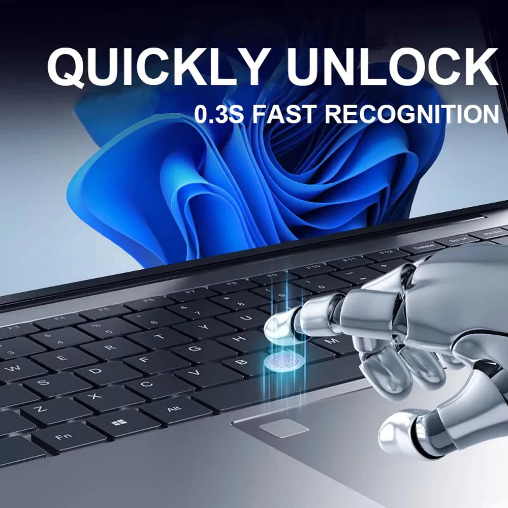 Laptop 15.6" Intel Core i7 | 16GB RAM | SSD | Windows 11 Pro | Riconoscimento Impronte Digitali