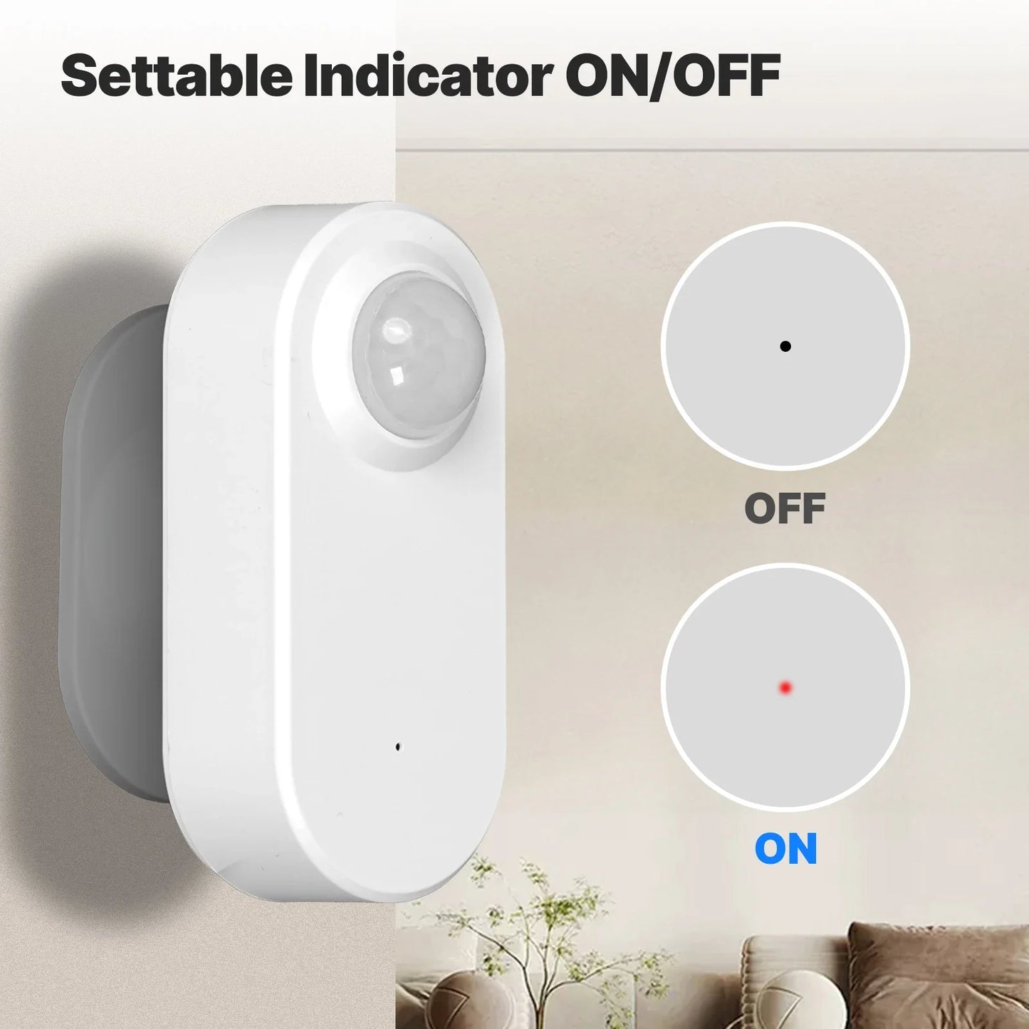 Sensore di Presenza MOES Zigbee 3.0 Radar mmWave 24GHz con PIR - Rilevamento Movimento e Presenza Statica Tuya