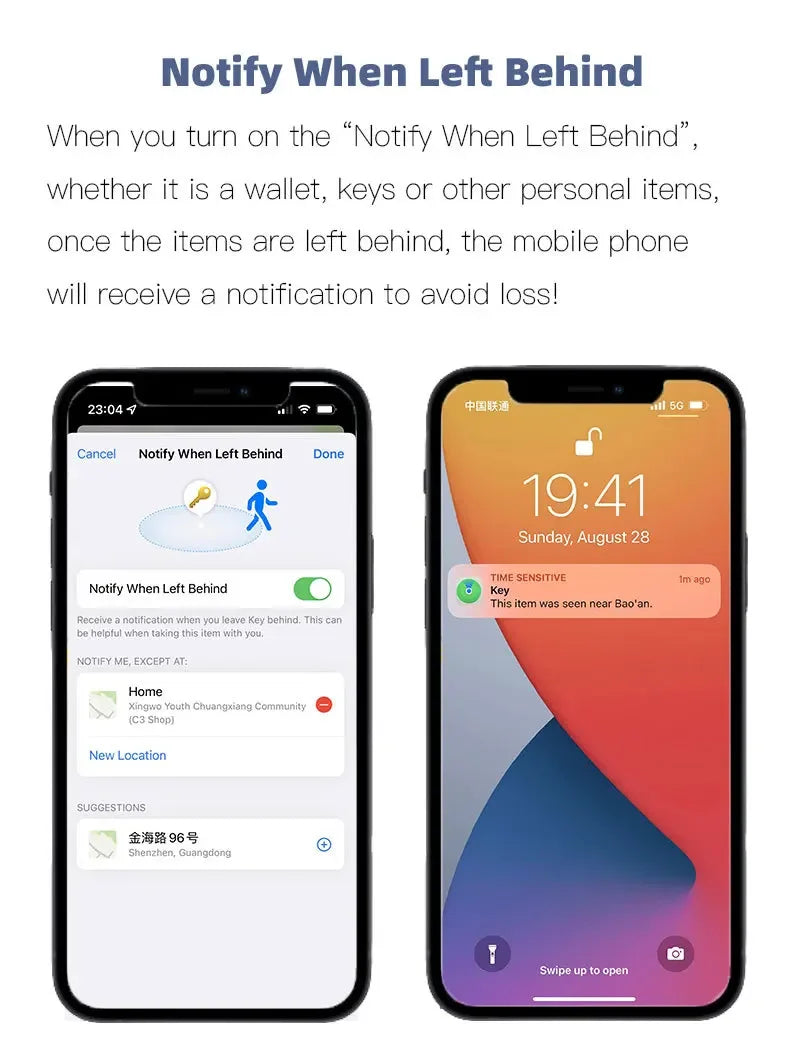 Localizzatore GPS Smart per Animali - Tracker Bluetooth Anti-Smarrimento iOS/Android