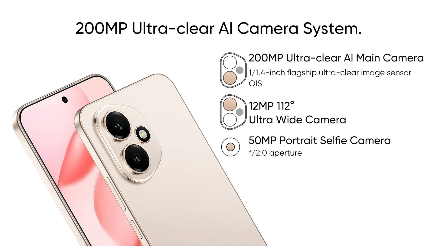 HONOR 400 5G Smartphone - Batteria 6000mAh, Ricarica Rapida 80W, Display AMOLED 120Hz 6.55'', Snapdragon 7 Gen 3