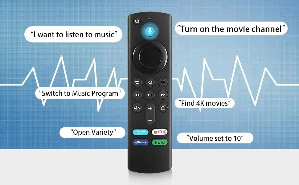 Telecomando Vocale Bluetooth per Amazon Fire TV Stick Lite - Terza Generazione