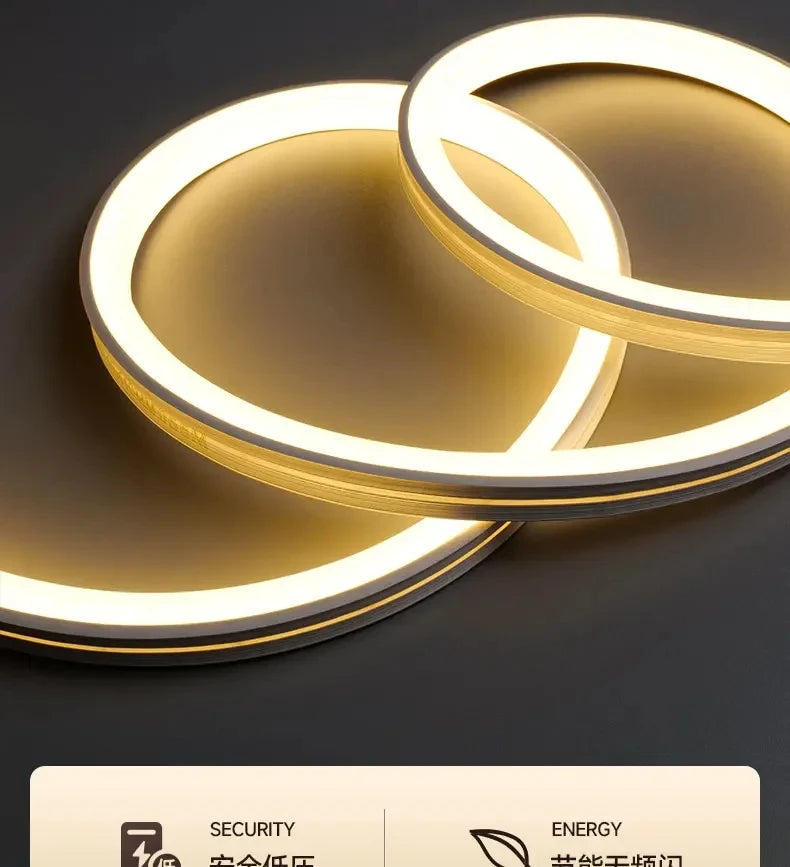 Orologio da Parete LED di Design Minimalista Nordico