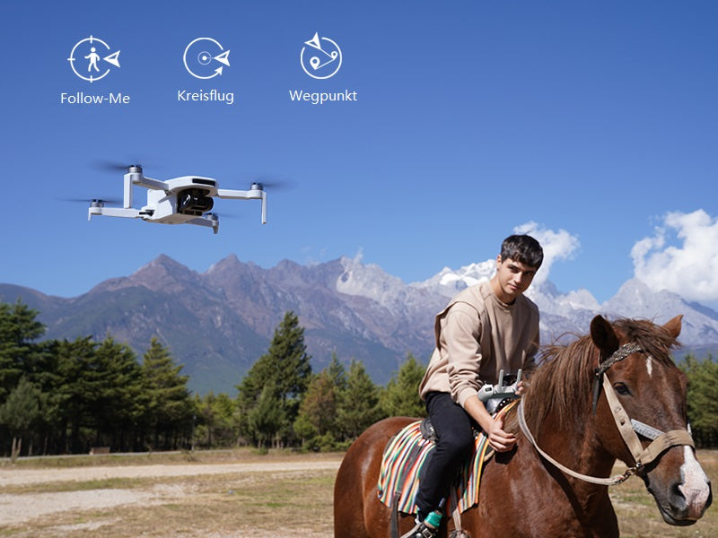 Drone GPS 4K Potensic ATOM SE - Gimbal Monoasse, Sotto 249g, Portata 4km