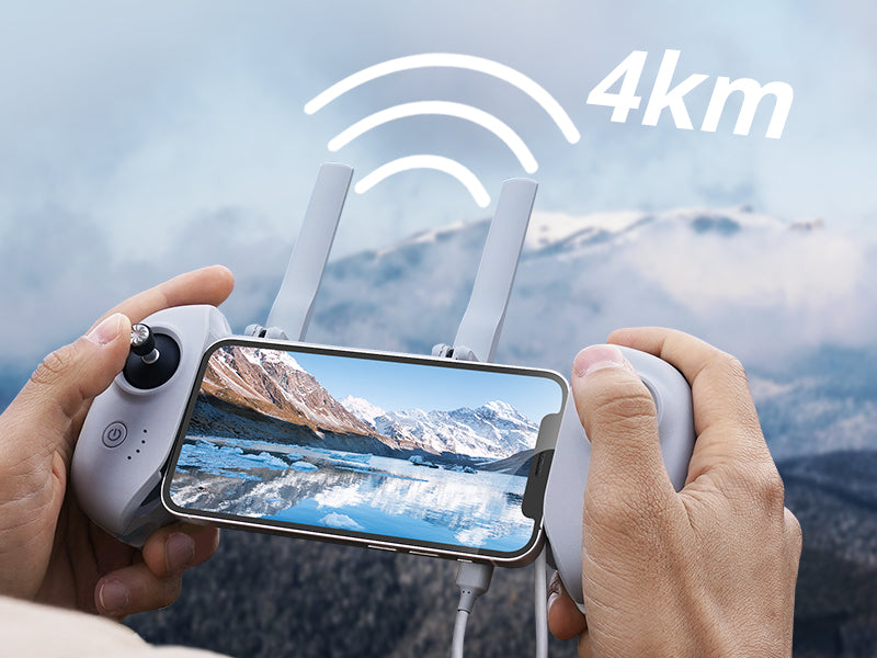 Drone GPS 4K Potensic ATOM SE - Gimbal Monoasse, Sotto 249g, Portata 4km